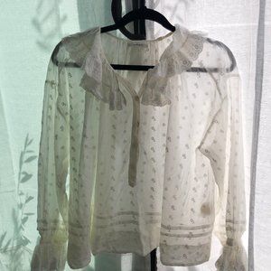 DÔEN Etta Top/Blouse in Salt